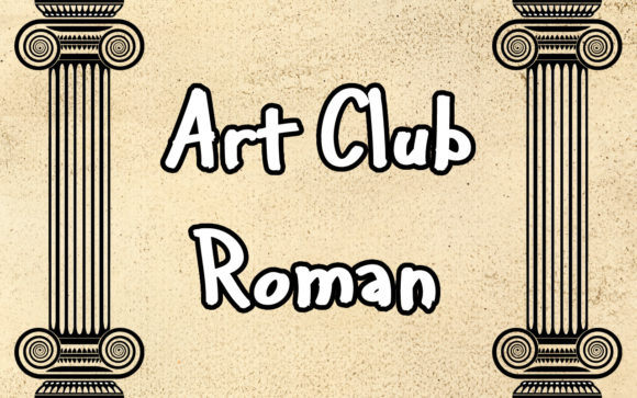 Art Club Roman: A Handwritten Font for Crafty Creations and Commercial Projects