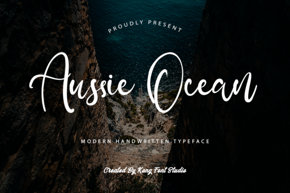 Aussie Ocean: A Playful Script Font for Modern Campaign Design