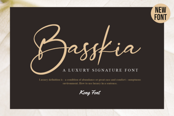 Basskia: A Playful Handwritten Font for Modern Web Design