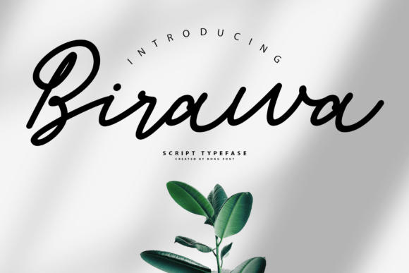 Birawa: A Designer’s Take on This Free Display Font