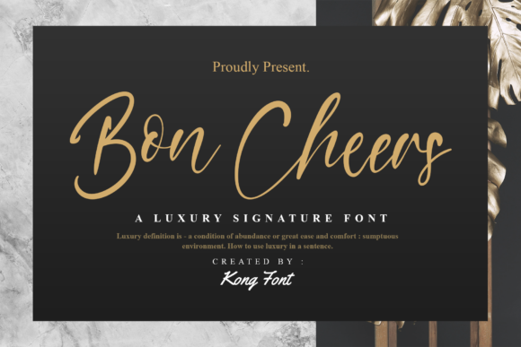 Bon Cheers: A Playful Script Font for Crafters and Makers