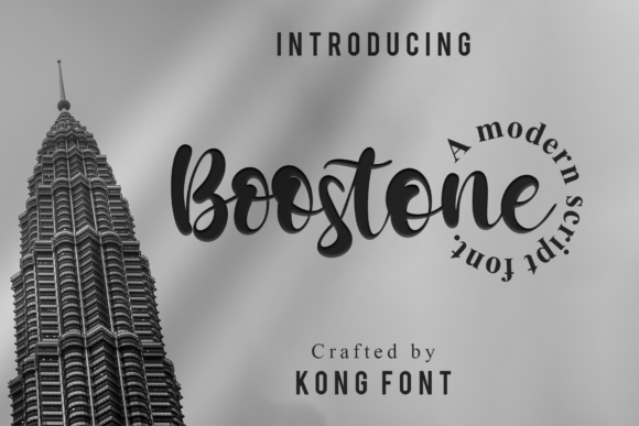 Boostone: A Playful Handwritten Font That Elevates Your Brand