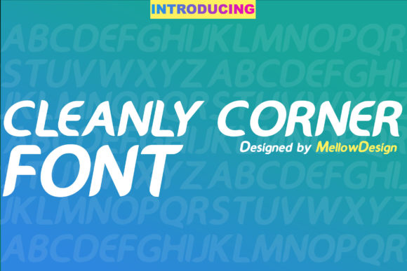 Cleanly Corner: A Font That Elevates Your Editorial Design