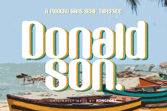 Donaldson: A Playful Script Font for Modern Web and Digital Design