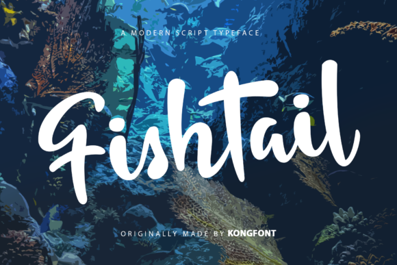 Fishtail: A Playful Script Font for Modern Web Design