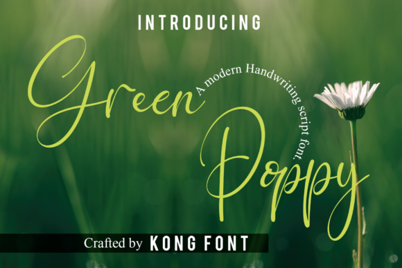 Green Poppy: A Playful Font That Elevates Small Business Branding