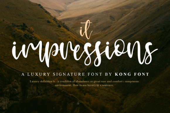 It Impressions: A Playful Handwritten Font That Brings Personality to Branding