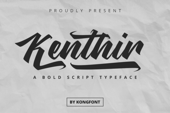 Kenthir: A Designer’s Take on This Free Display Font