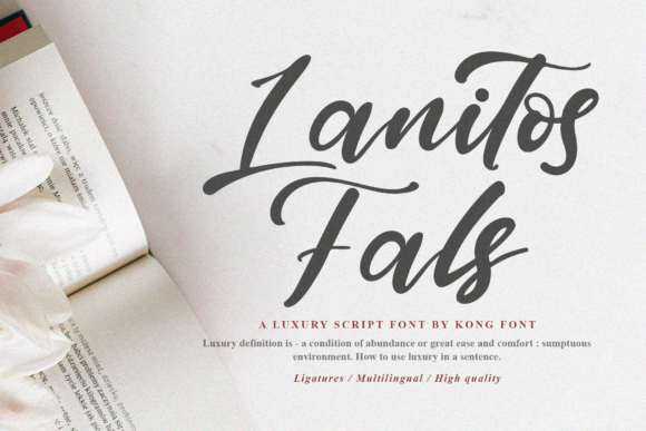 Lanitos Falls: A Web Designer’s Review of This Playful Script Font