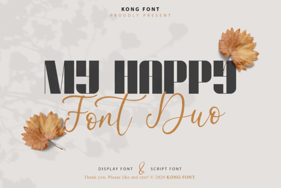 My Happy: A Playful Script Font That Builds a Strong Brand Identity