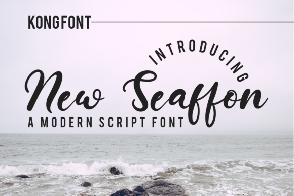 New Seaffon: A Playful Script Font That Elevates Small Business Branding