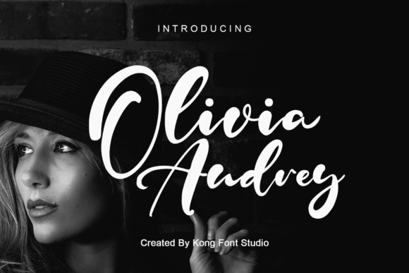 Olivia Audrey: A Playful Script Font for Modern Brand Campaigns