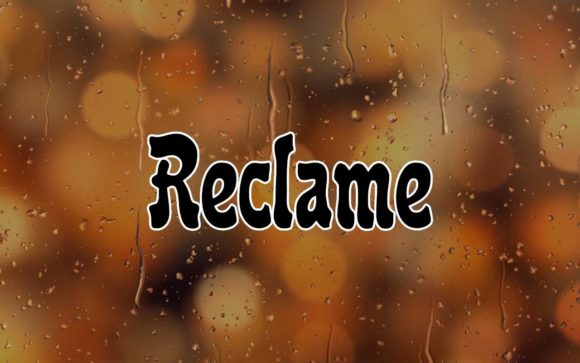 Reclame: A Flowing Font That Elevates Handmade Design