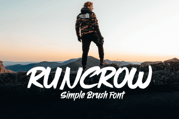 Runcrow: A Playful Handwritten Font for Crafters and Makers