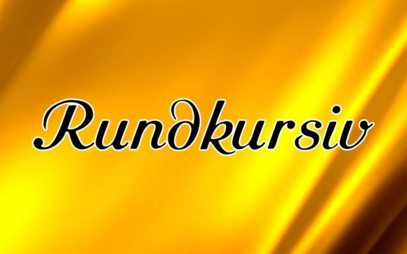 Rundkursiv: A Handwritten Font That Elevates Campaign Visuals with Personality