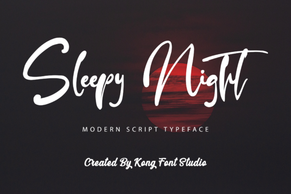 Sleepy Night: A Designer’s Take on This Freebie Font