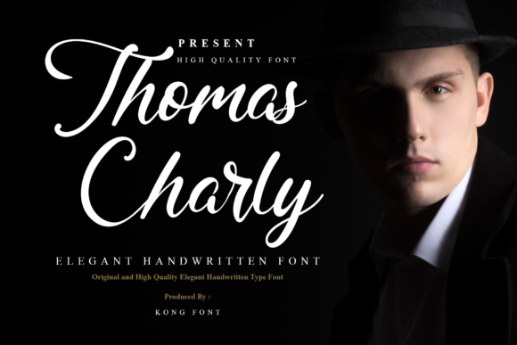 Thomas Charly: A Designer’s Handwritten Script Font for Modern Branding