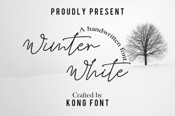 Winter White: A Playful Script Font for Scroll-Stopping Digital Campaigns